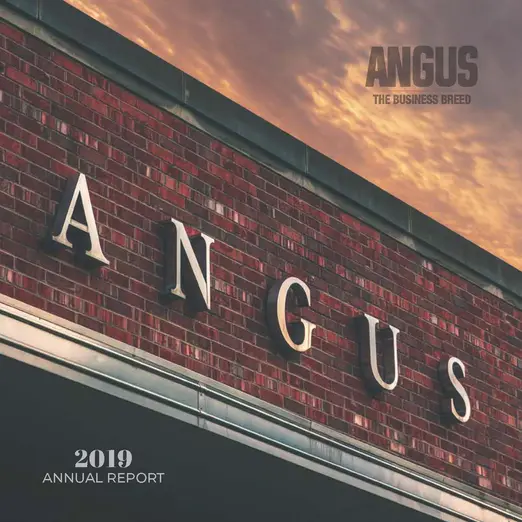 2019 Angus Annual Report